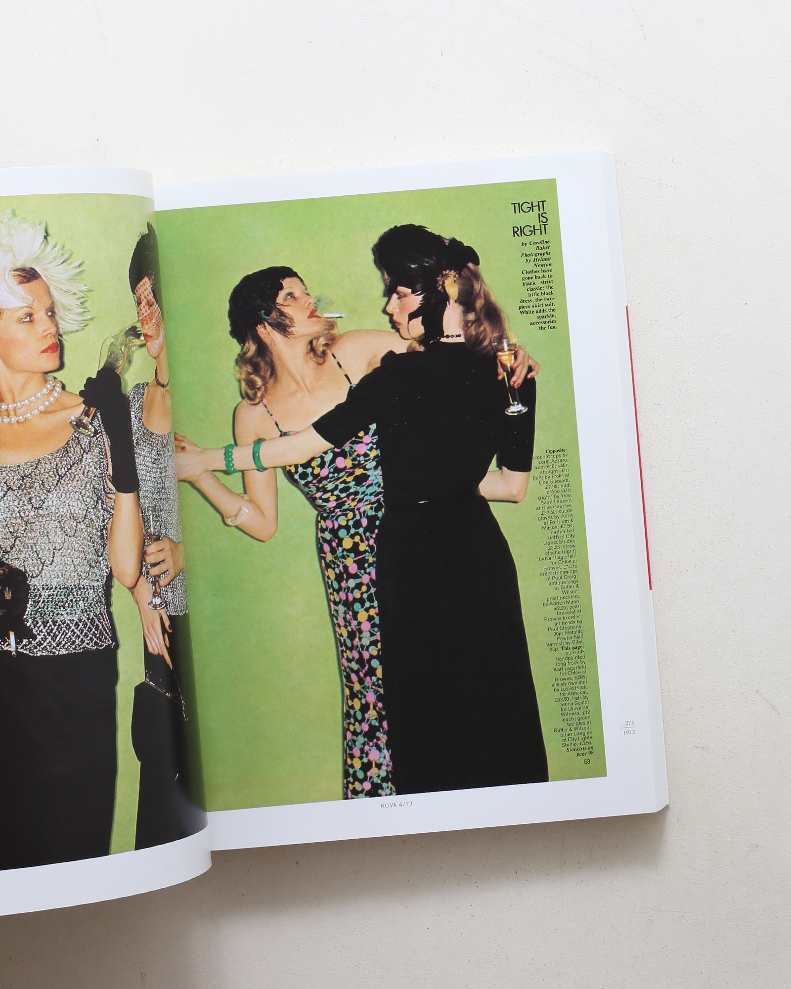 Pages from the Glossies | Helmut Newton
