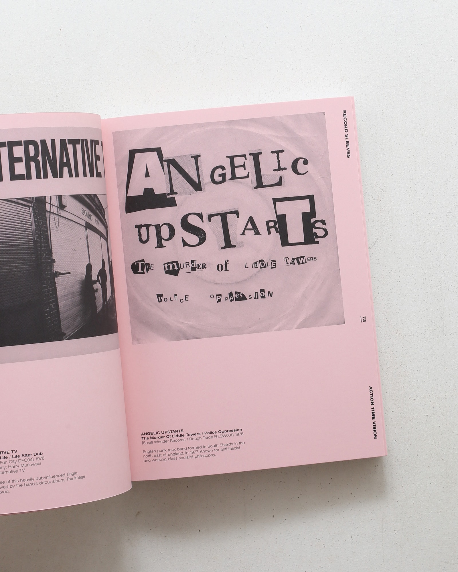 Action Time Vision: Punk ＆ Post-Punk 7’’ Record Sleeves
