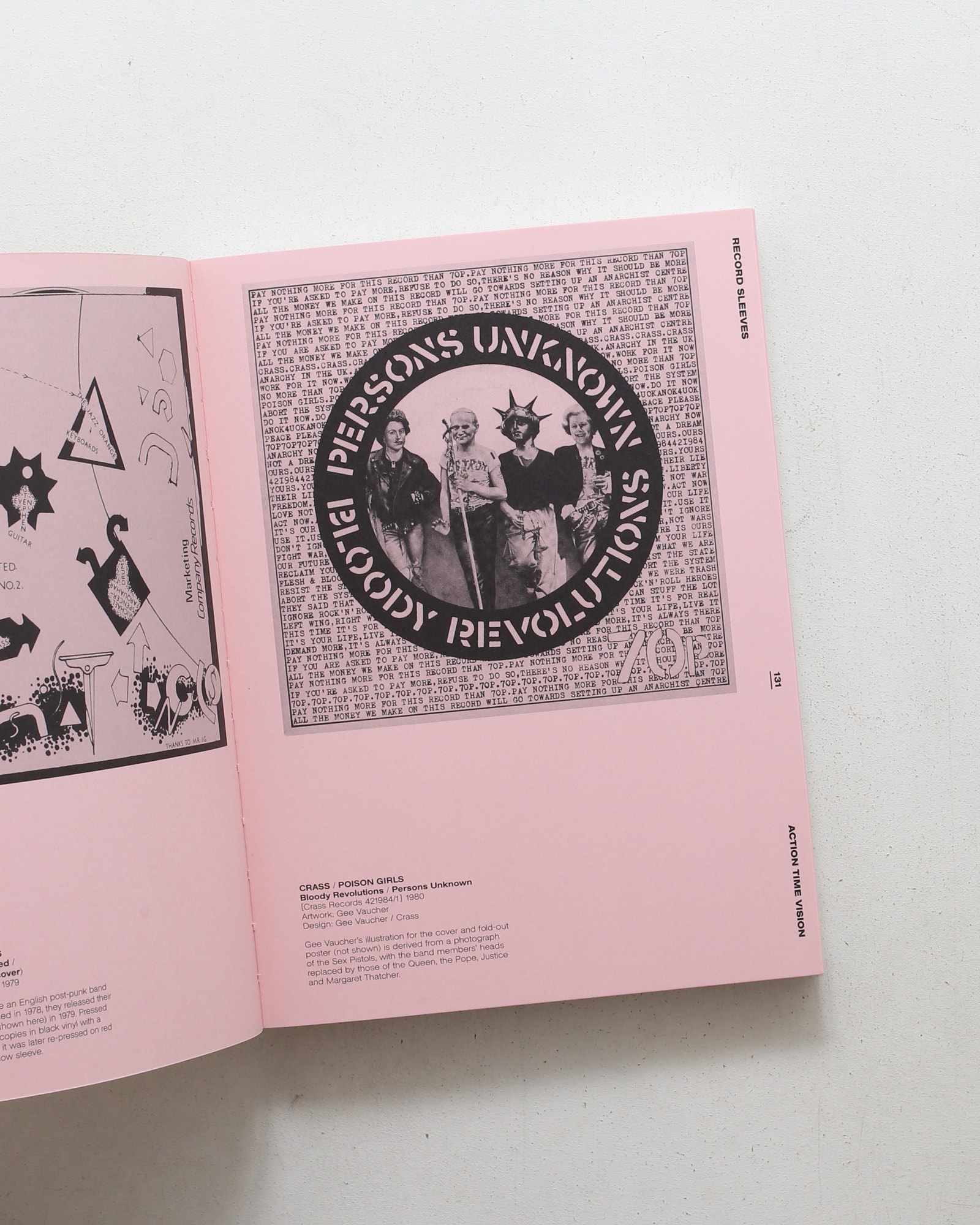 Action Time Vision: Punk ＆ Post-Punk 7’’ Record Sleeves
