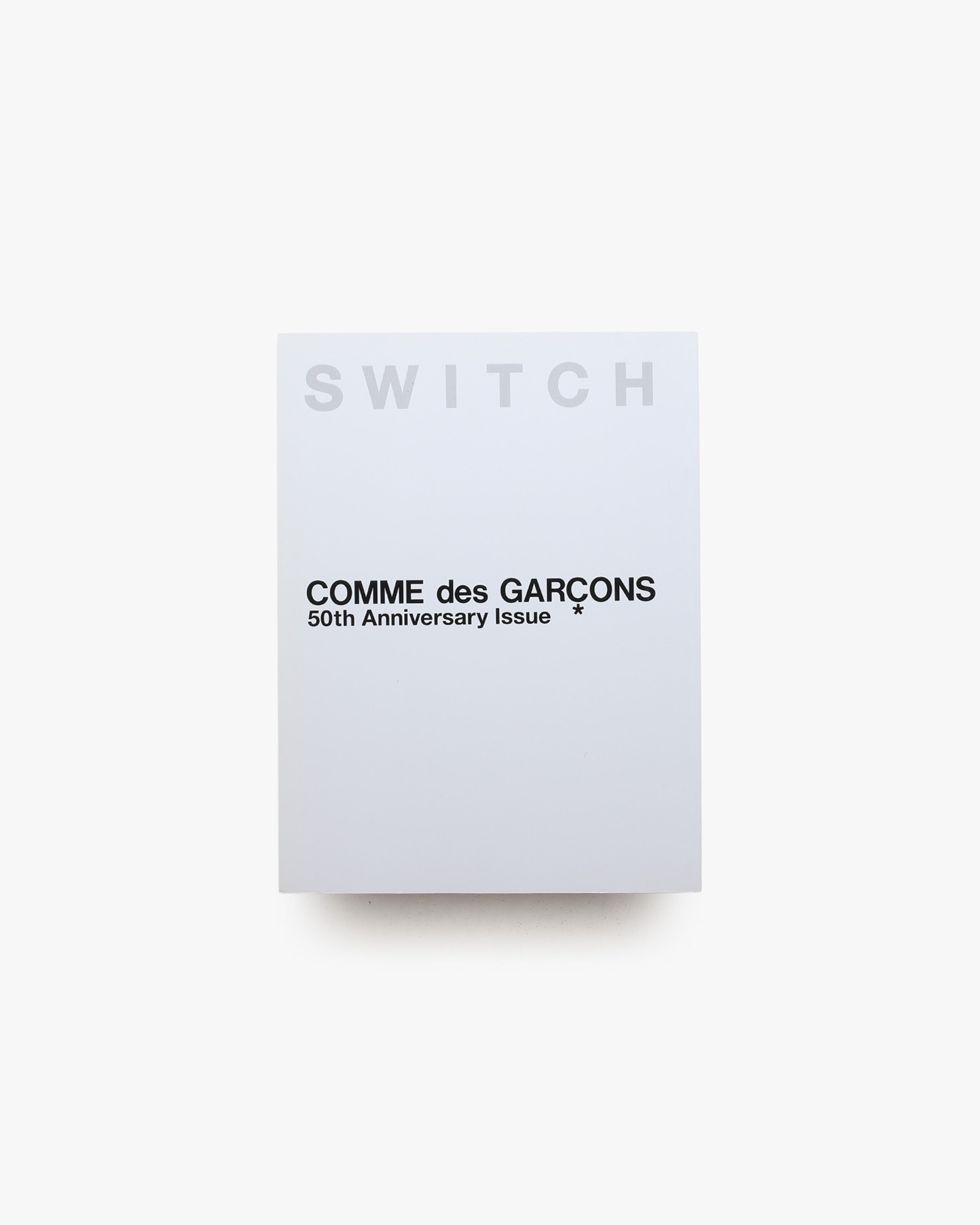 SWITCH: COMME des GARCON 50th Anniversary Issue
