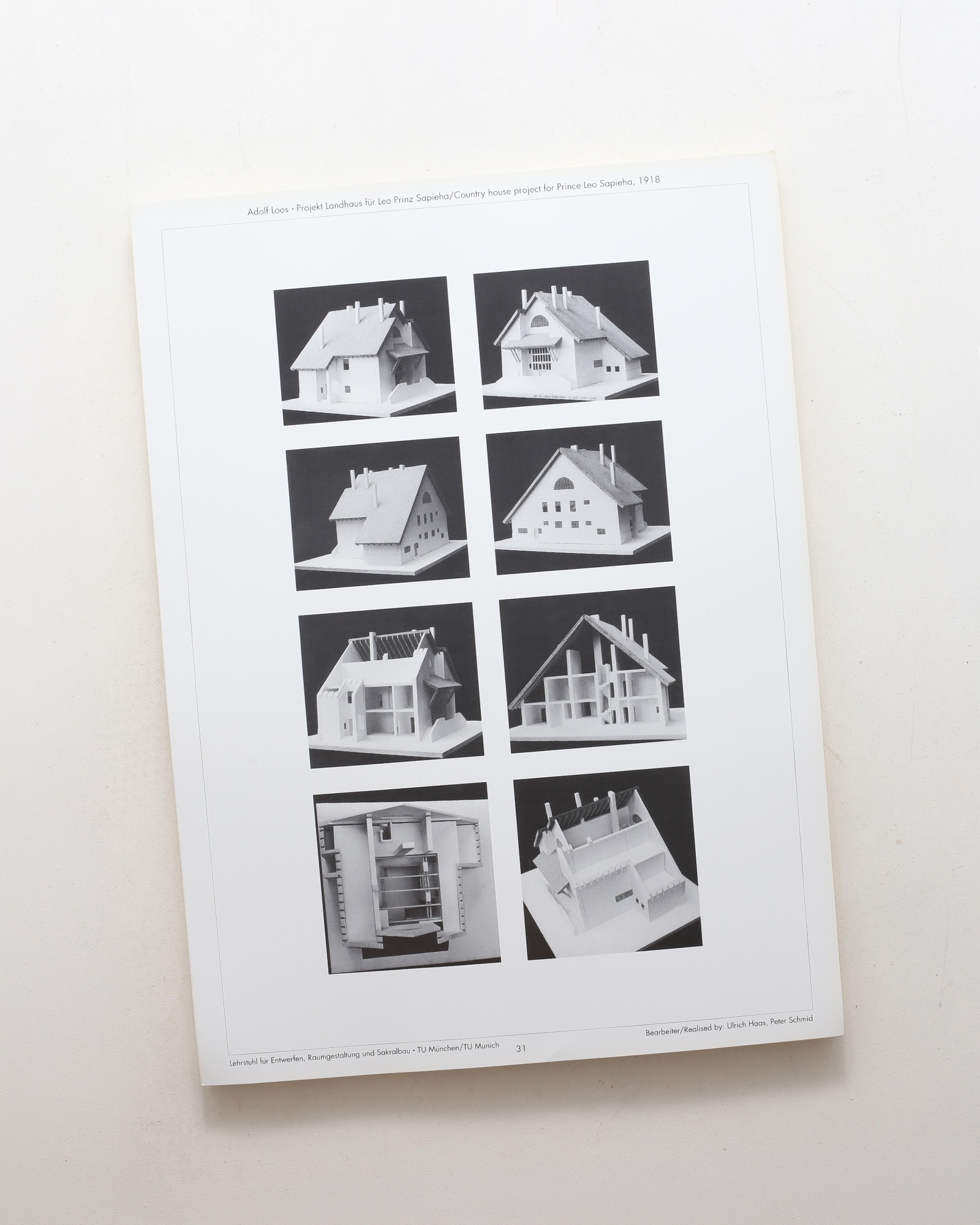 Adolf Loos 1870-1933 40 Houses