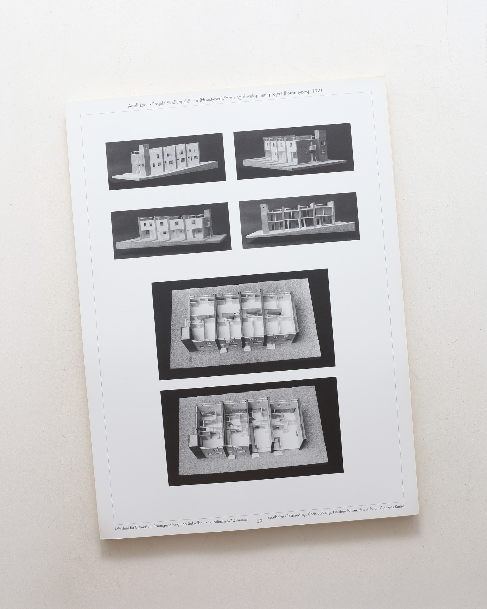 Adolf Loos 1870-1933 40 Houses