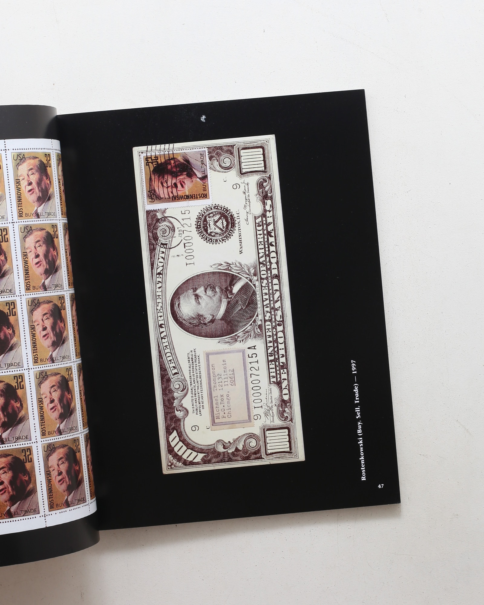 The Stamp Art & Postal History of Michael Thompson & Michael Hernandez De Luna