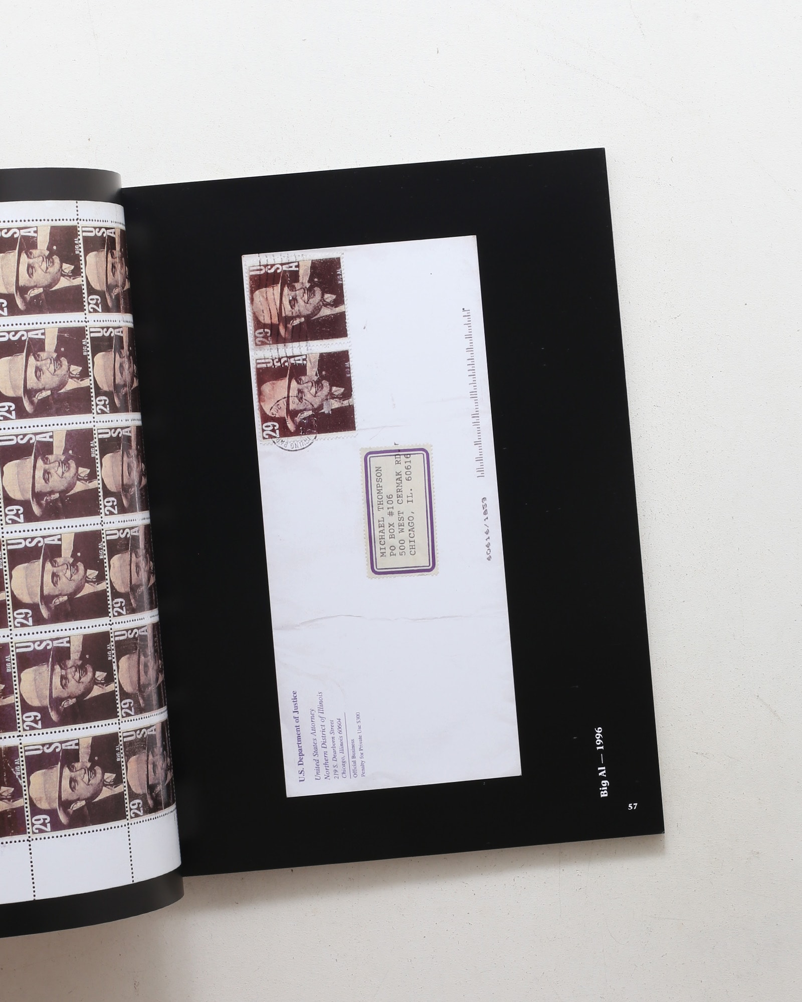 The Stamp Art & Postal History of Michael Thompson & Michael Hernandez De Luna