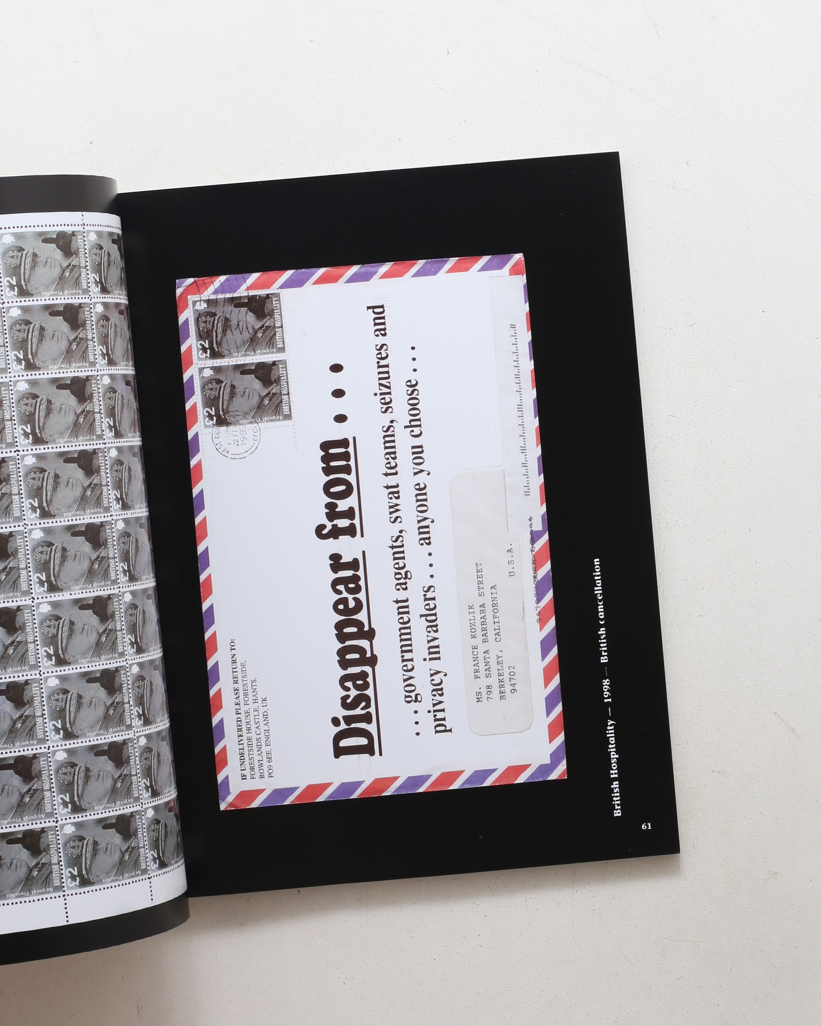 The Stamp Art & Postal History of Michael Thompson & Michael Hernandez De Luna