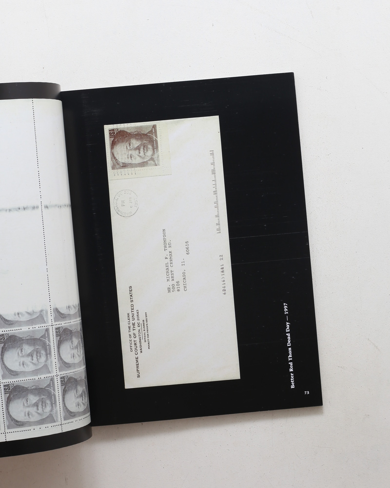 The Stamp Art & Postal History of Michael Thompson & Michael Hernandez De Luna