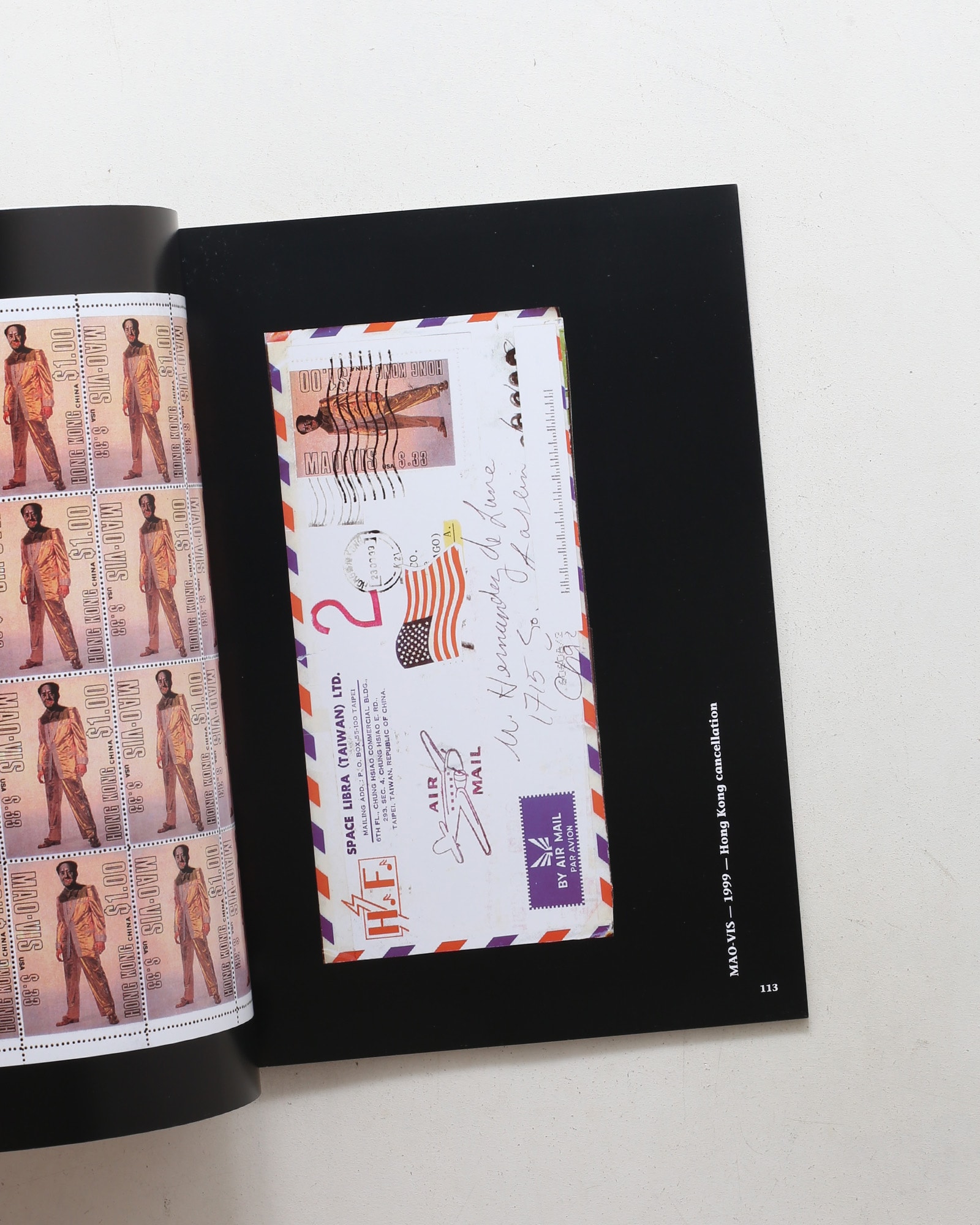 The Stamp Art & Postal History of Michael Thompson & Michael Hernandez De Luna