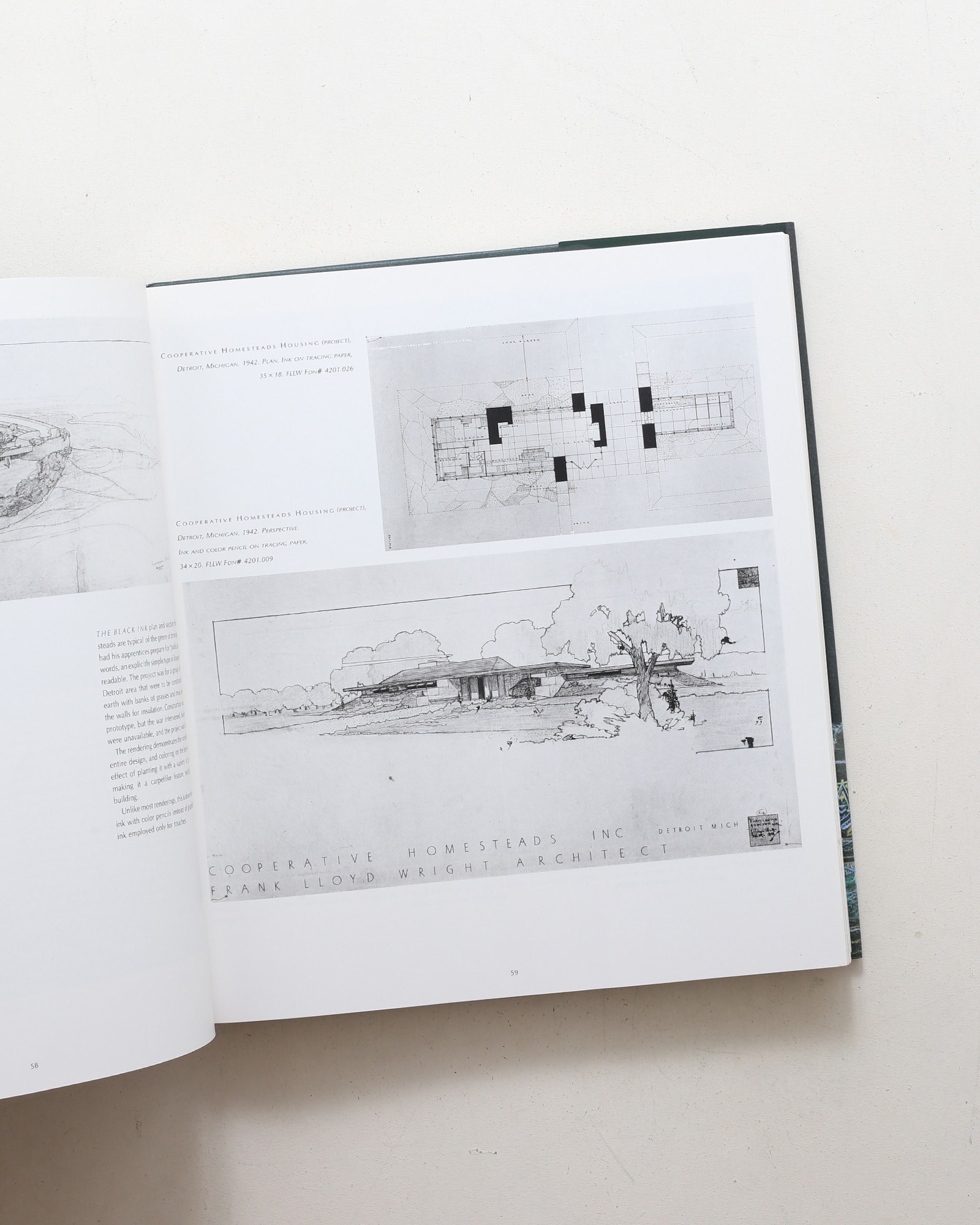 Frank Lloyd Wright Drawings