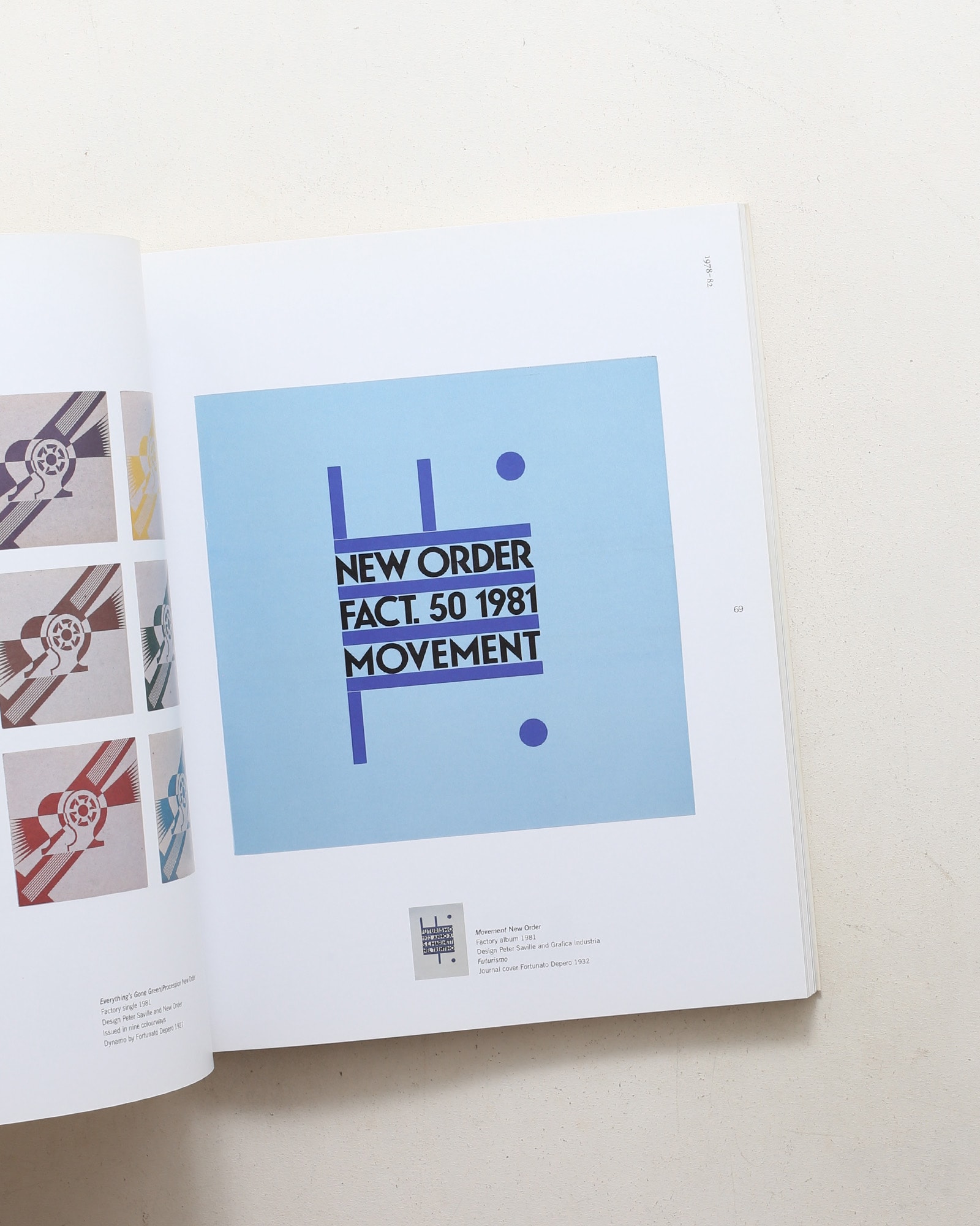 Designed by Peter Saville