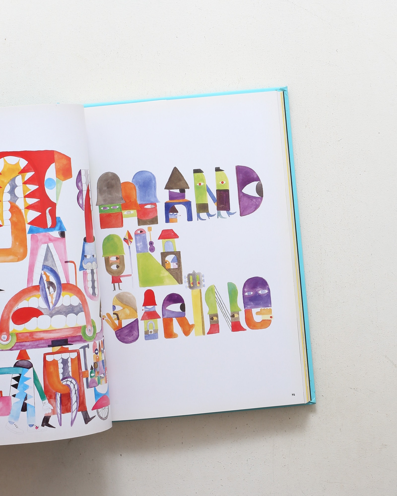 Ed Fella and Geoff McFetridge: Two Lines Align
