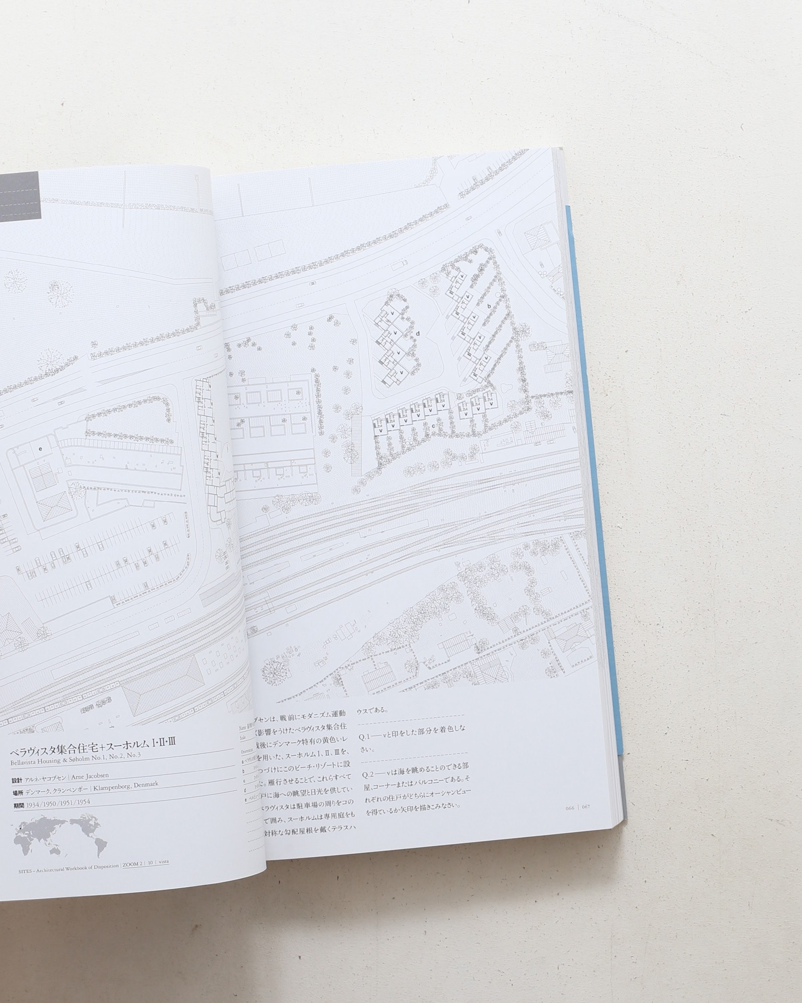 サイト 建築の配置図集