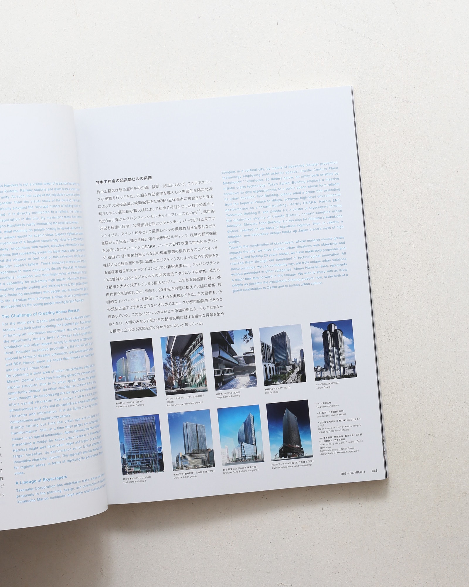 新建築 2014年9月別冊 BIG ⇄ COMPACT ABENO HARUKAS 超高層集密都市