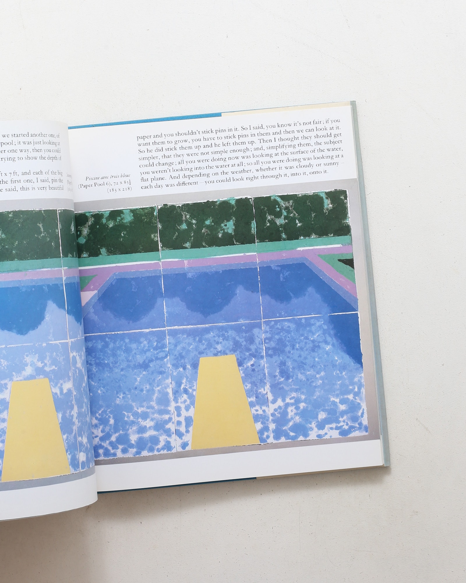 Paper Pools | David Hockney