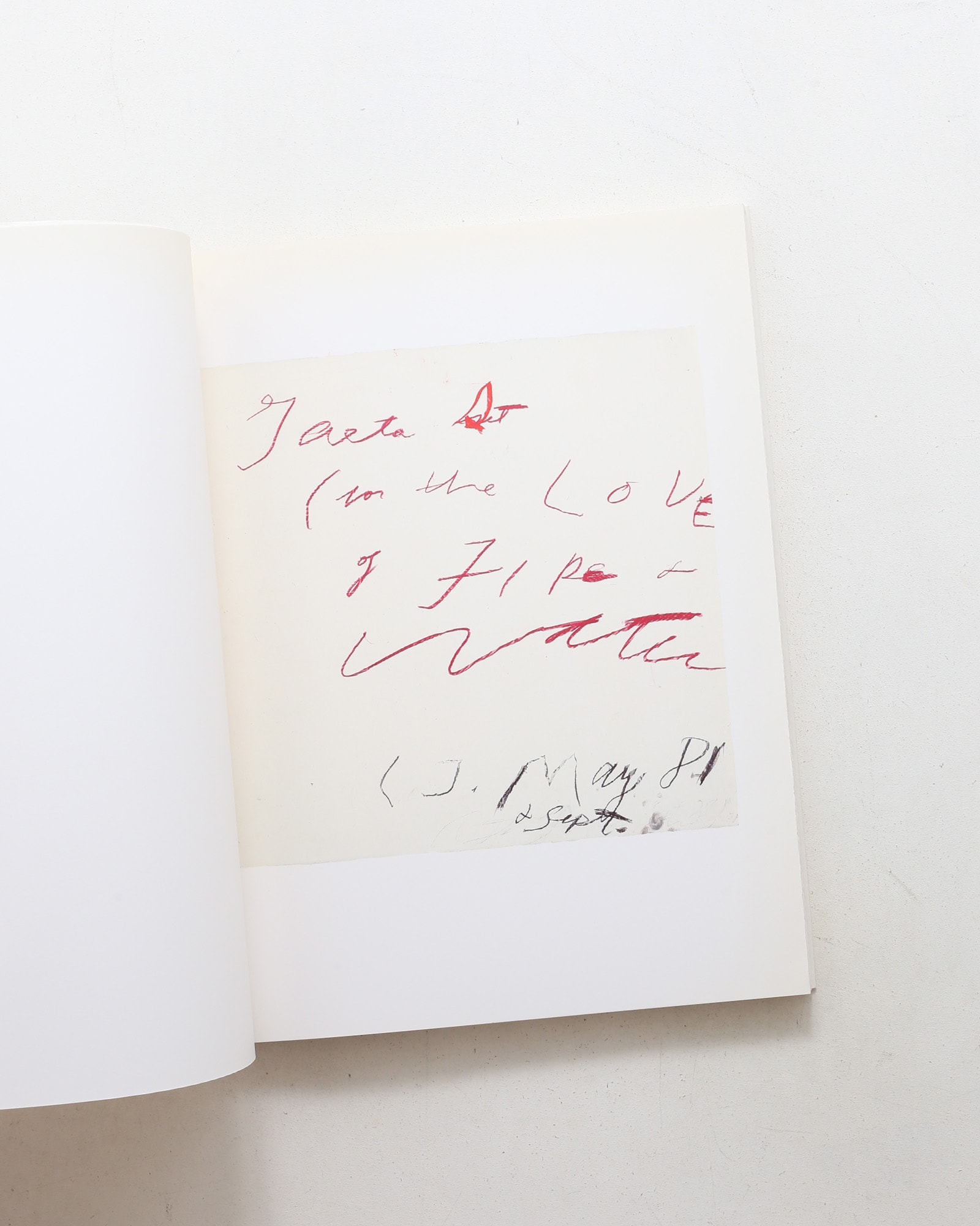Octavio Paz: Eight Poems / Cy Twombly: Ten Drawings
