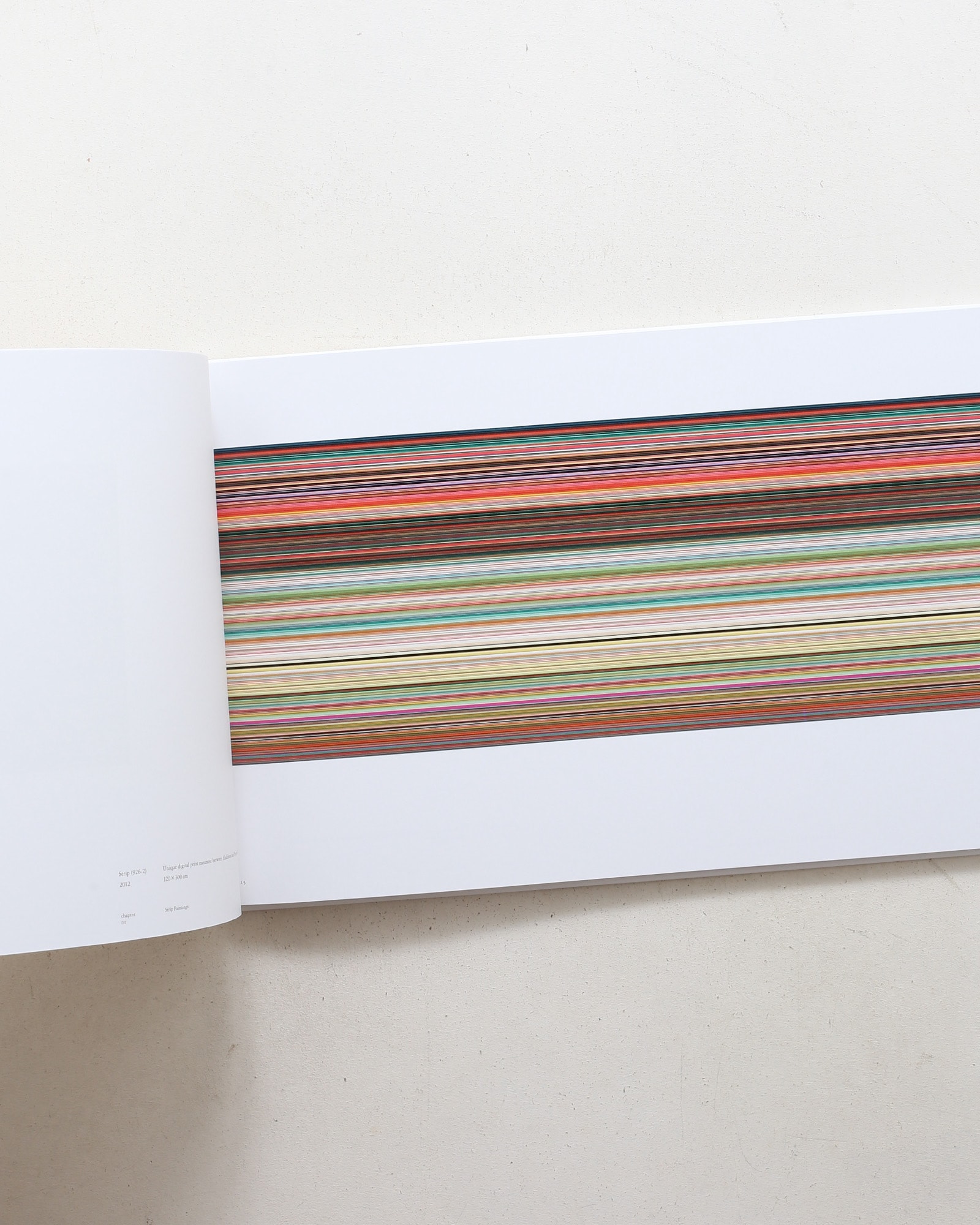 Strip Paintings and 8 Glass Panels