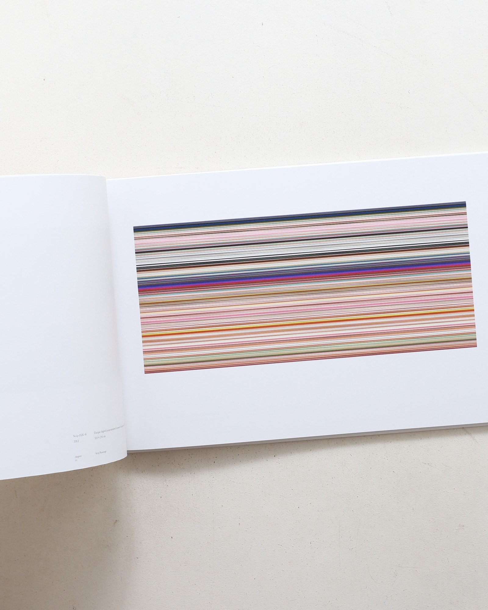 Strip Paintings and 8 Glass Panels