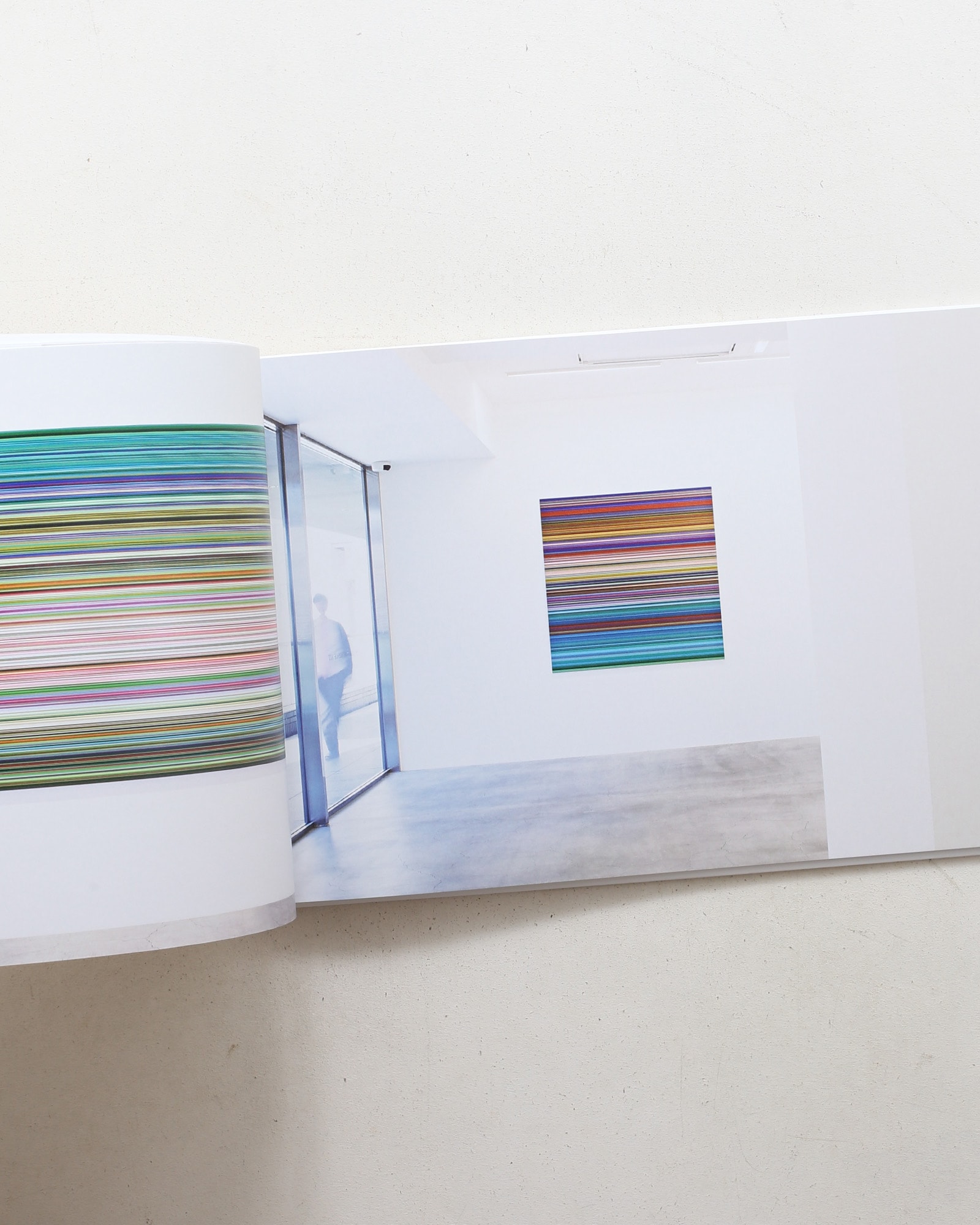 Strip Paintings and 8 Glass Panels